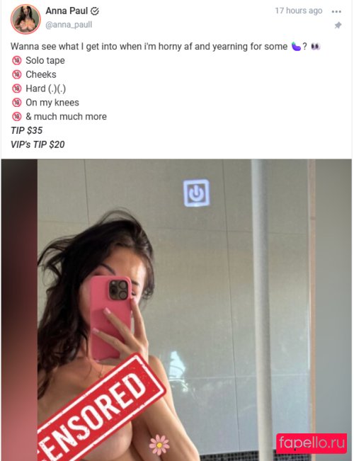 Anna Paul Nude Onlyfans Photo 8