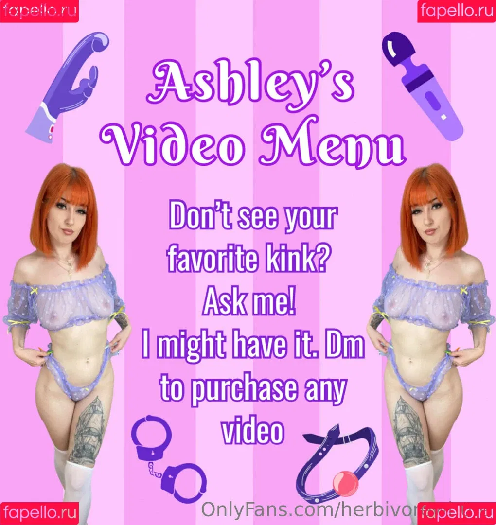 herbivorewh0re / theashleyr0se Onlyfans Photo Gallery 