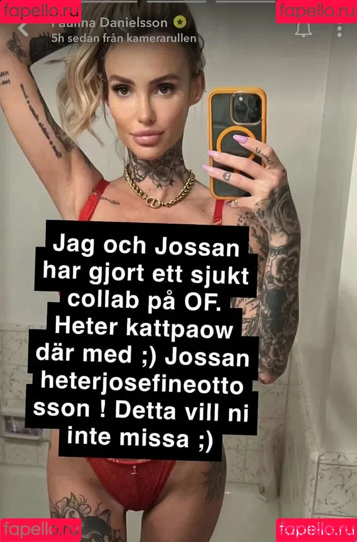 Kattpaow / Paulina Danielsson Onlyfans Photo Gallery 