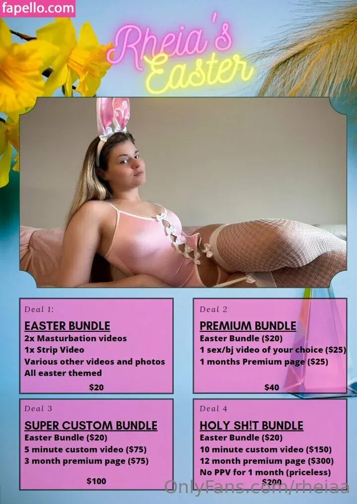 RheiaaPrime / Rheiaeilish / _rheiaa / rheiaa Onlyfans Photo Gallery 