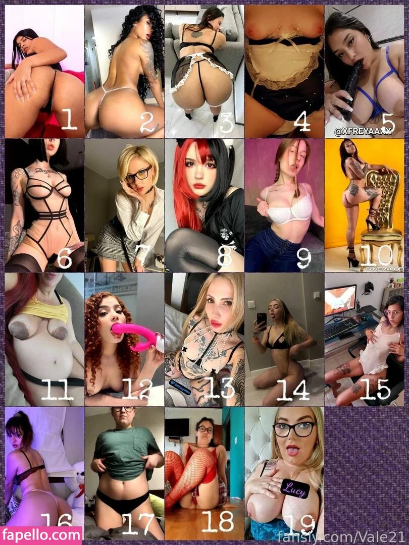 Vale21 / vale21.artist Onlyfans Photo Gallery 