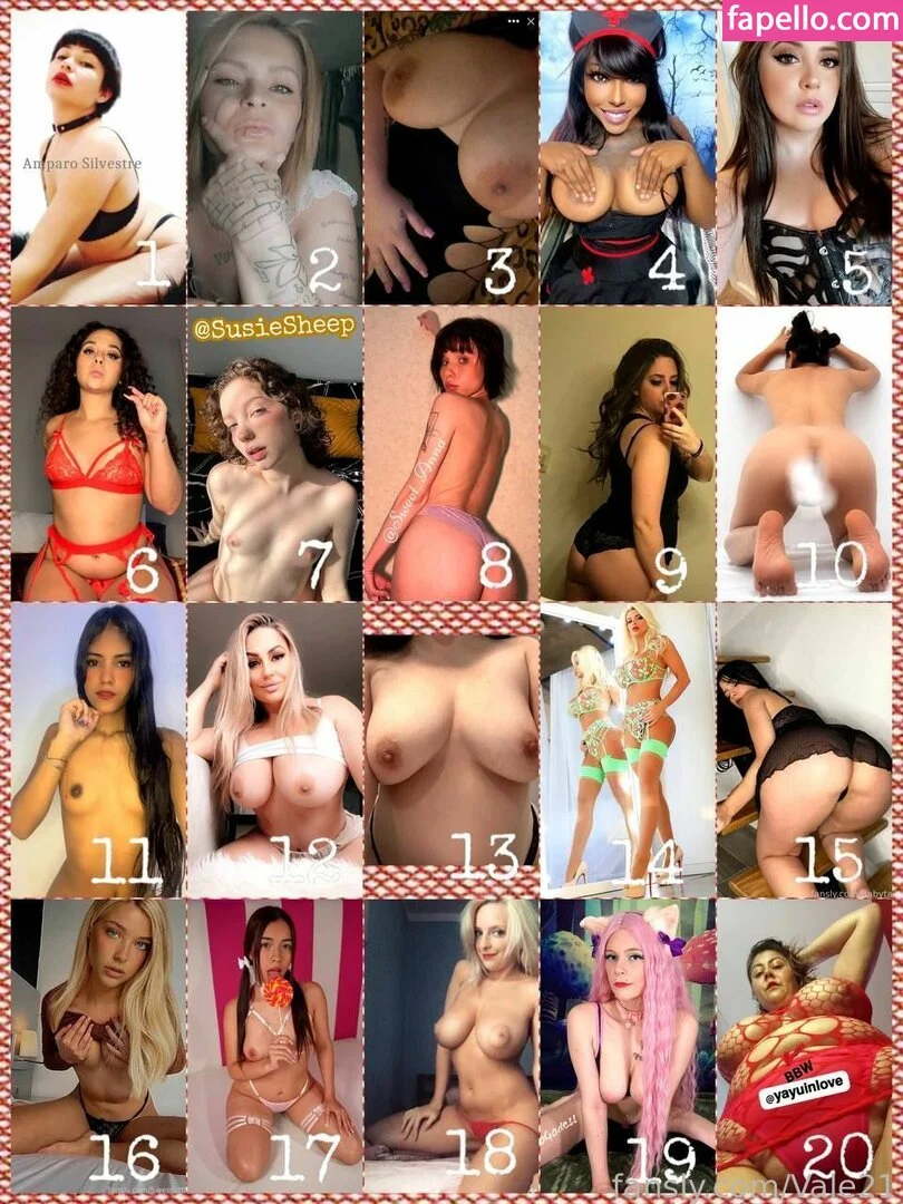 Vale21 / vale21.artist Onlyfans Photo Gallery 