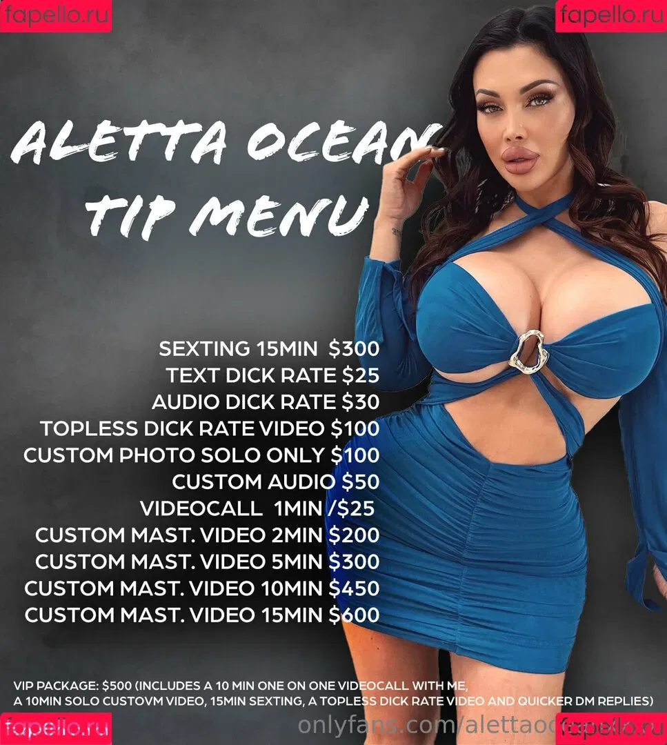 alettaoceanofficial1 / alettaoceanxxxx Onlyfans Photo Gallery 