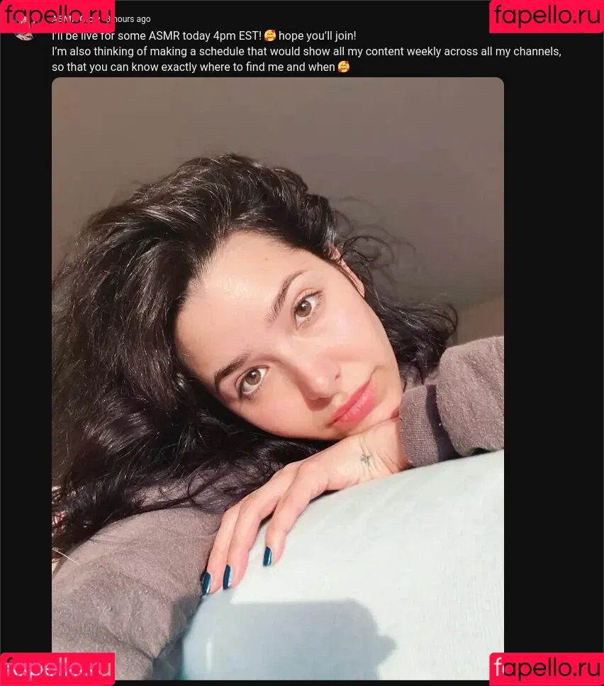 ASMR Glow / Sharon Dubois / asmr_glow / asmrglow / asmrglow_ Onlyfans Photo Gallery 