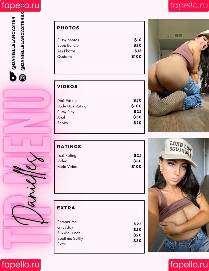 daniellelancaster / daniellelancaster_ Onlyfans Photo Gallery 