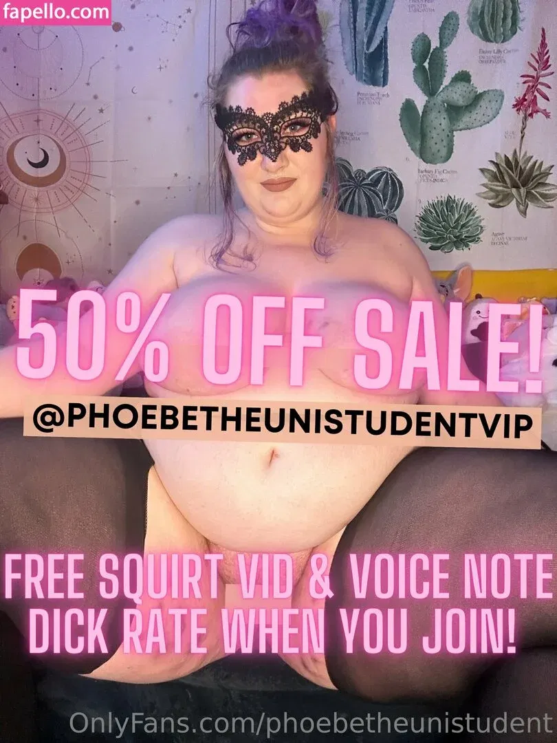 phoebetheunistudent / unironicfeminism Onlyfans Photo Gallery 
