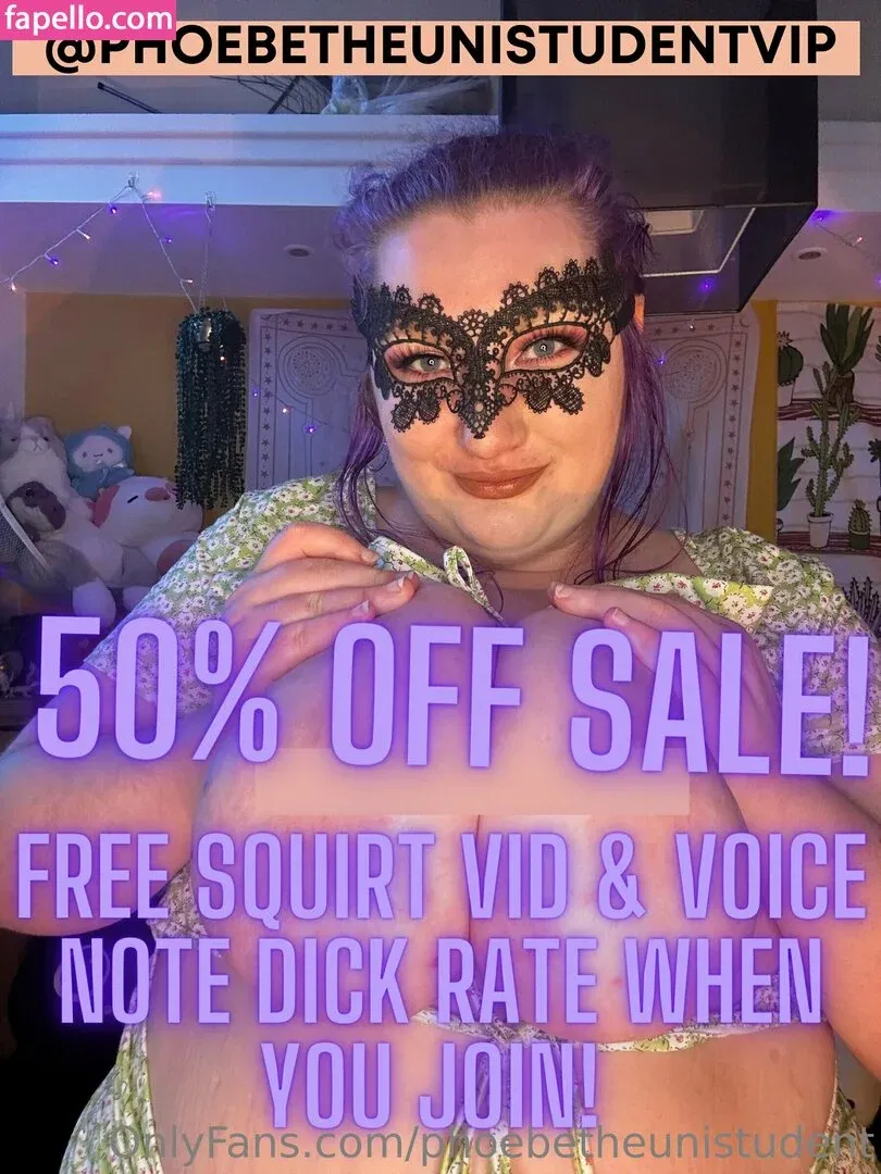 phoebetheunistudent / unironicfeminism Onlyfans Photo Gallery 