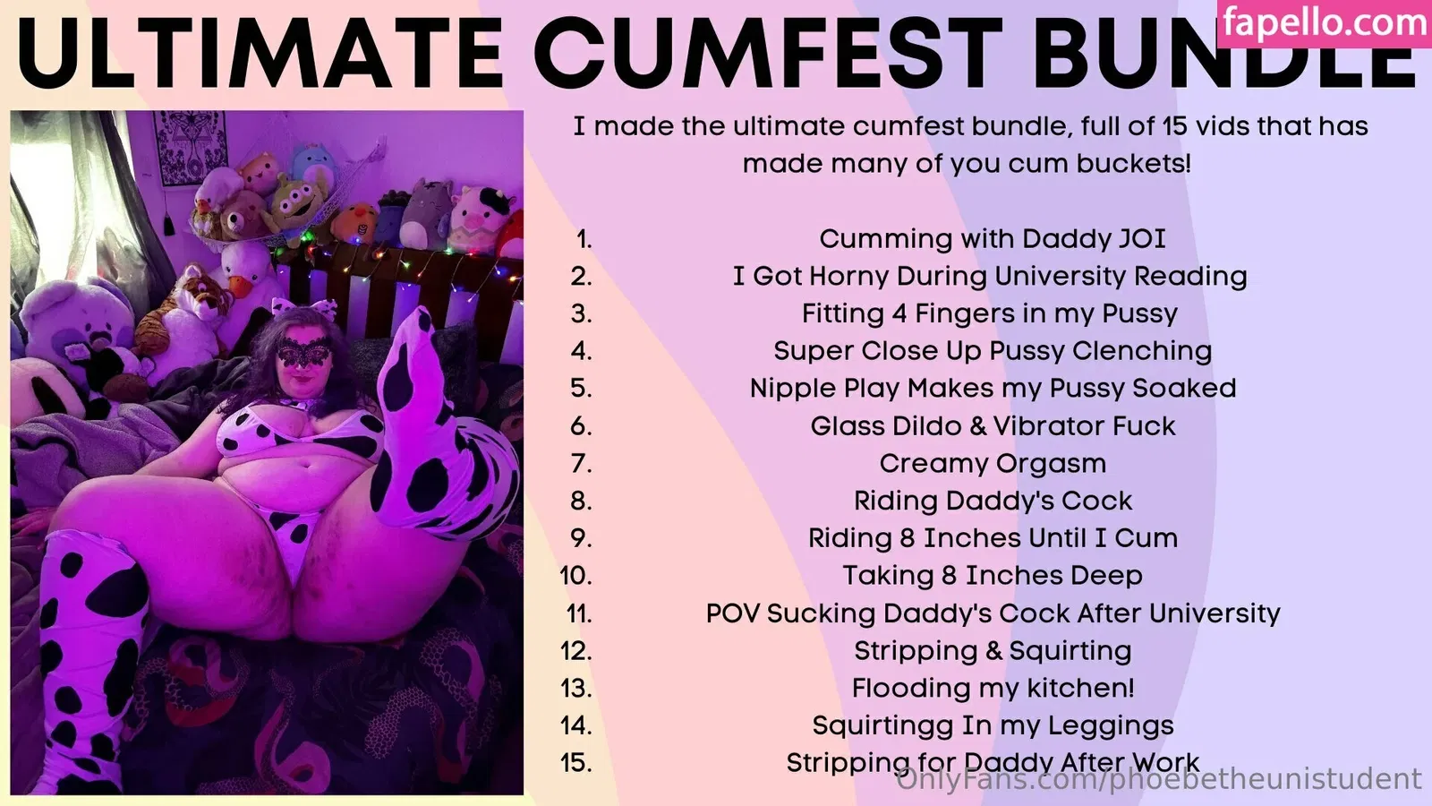 phoebetheunistudent / unironicfeminism Onlyfans Photo Gallery 