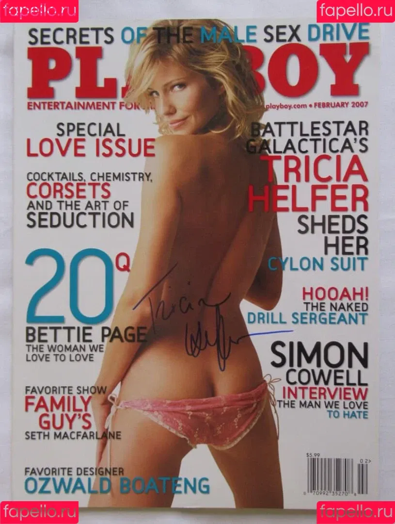 Cylon / Tricia Helfer / officialtriciahelfer Onlyfans Photo Gallery 