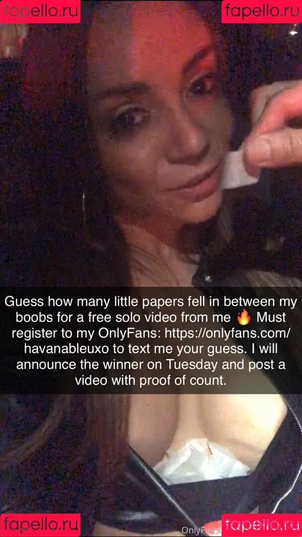 havanableu / havanableufanpage Onlyfans Photo Gallery 