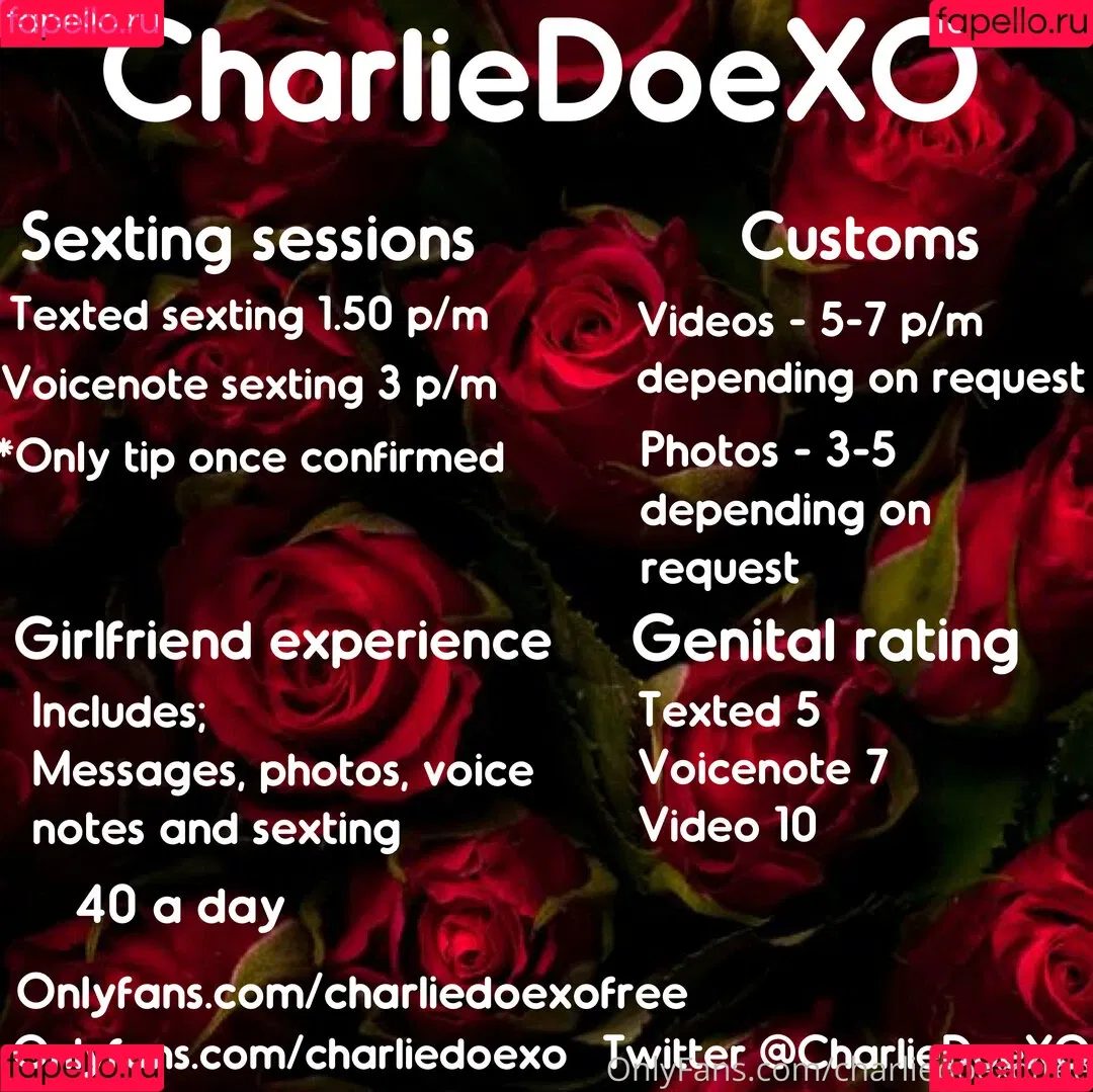 charliedoexofree / charliedoodlefro Onlyfans Photo Gallery 