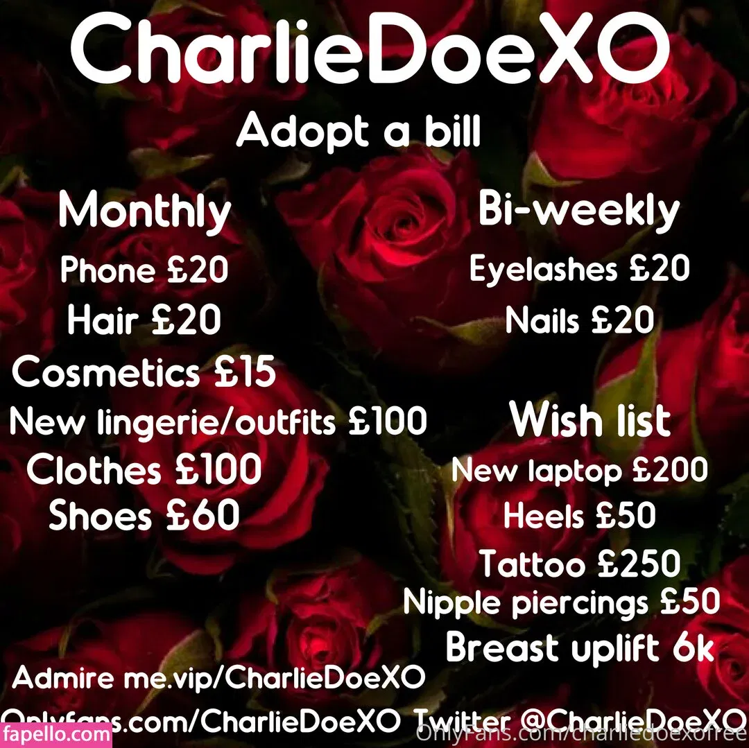 charliedoexofree / charliedoodlefro Onlyfans Photo Gallery 