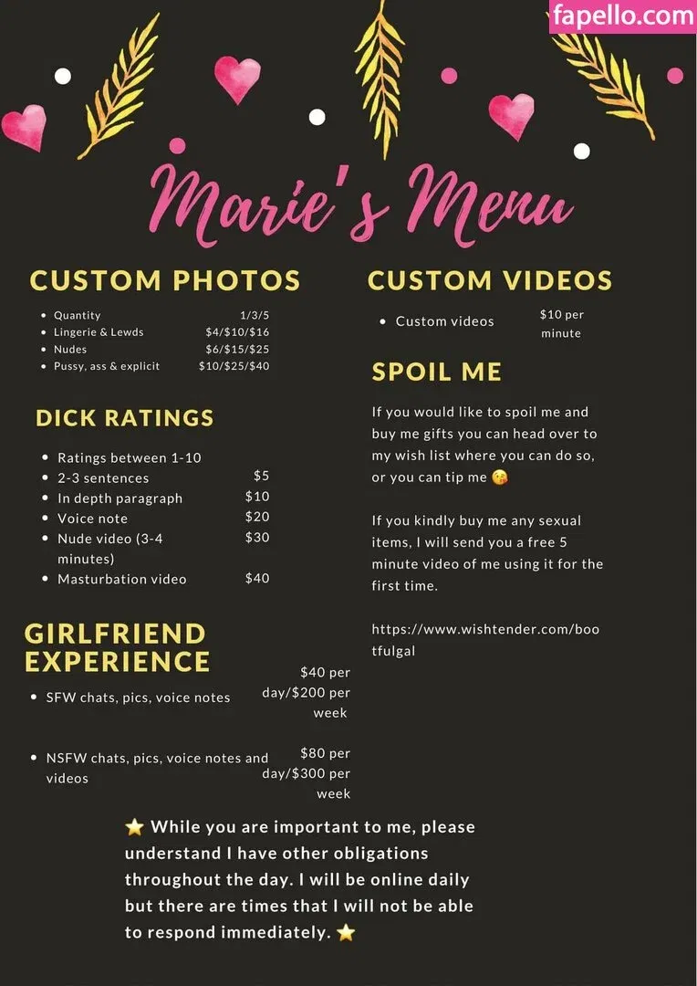 bootfulgal / bootifulme Onlyfans Photo Gallery 