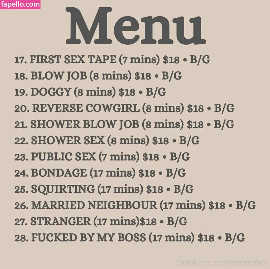 aliceabdelaziz / gfe-alice / morealice Onlyfans Photo Gallery 