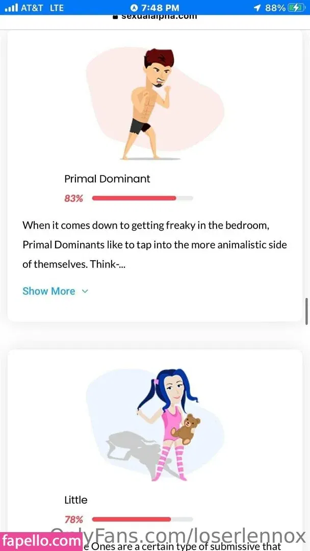 lobeznnox / loserlennox Onlyfans Photo Gallery 