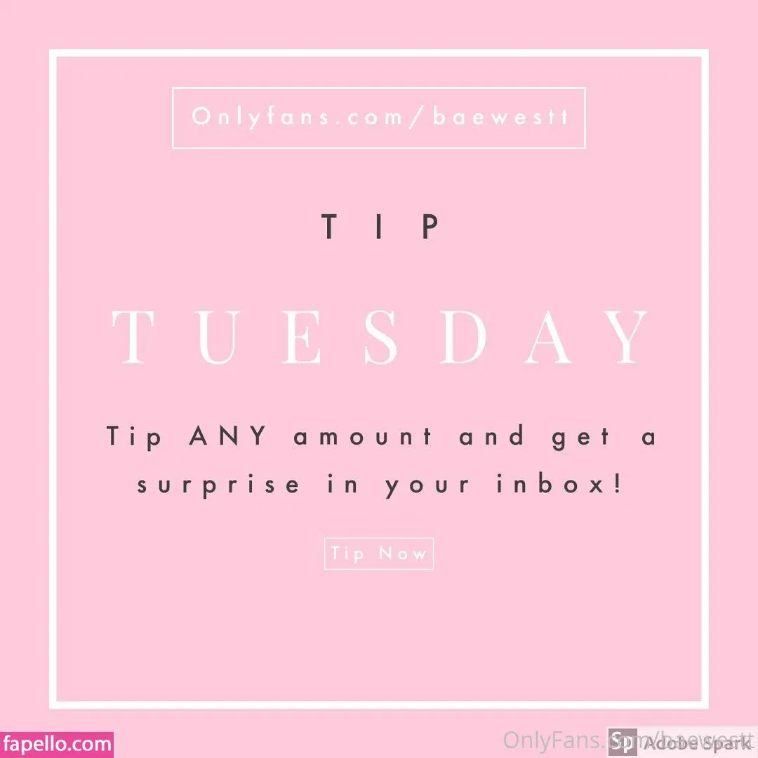 baewesttvip / westtbae Onlyfans Photo Gallery 