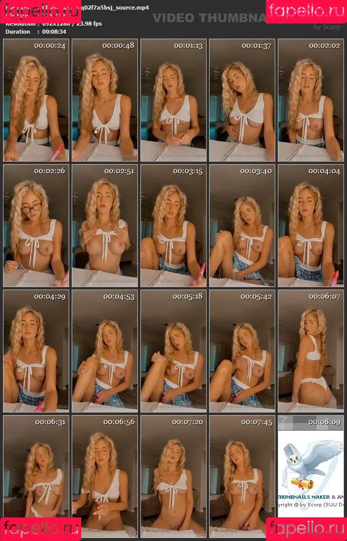 cassidyxo / thecassidyxo Onlyfans Photo Gallery 