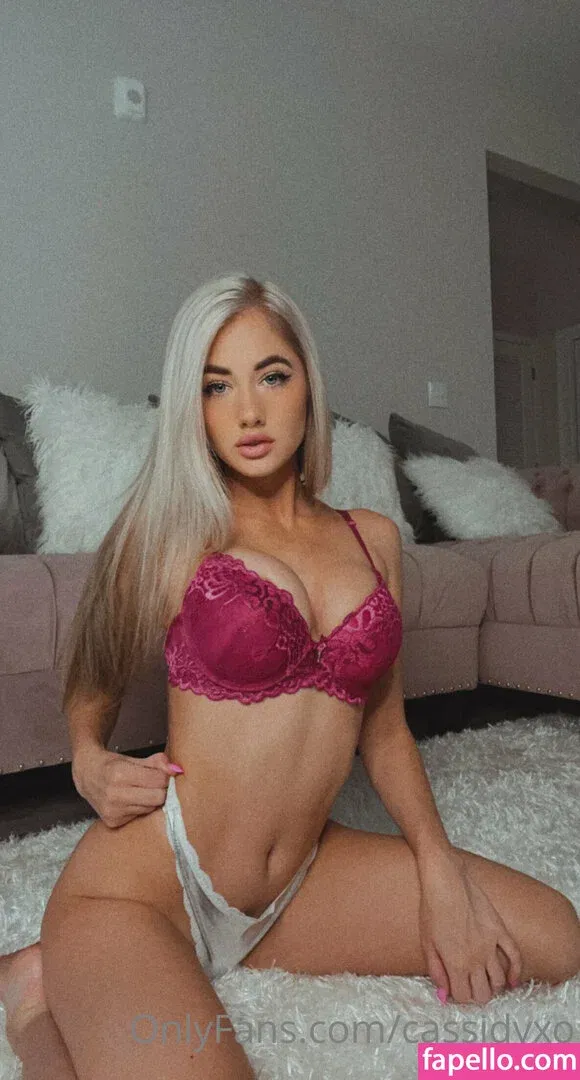 cassidyxo / thecassidyxo Onlyfans Photo Gallery 
