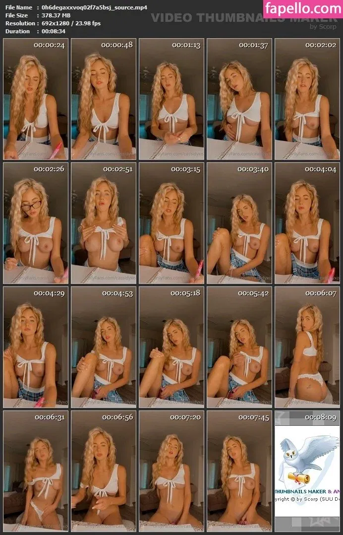 cassidyxo / thecassidyxo Onlyfans Photo Gallery 