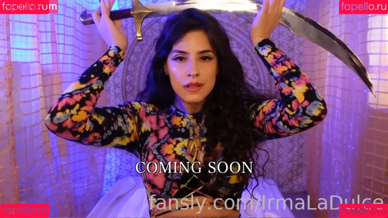 Irma La Dulce / IrmaLaDulce / https: / irma_la_dulce_asmr Onlyfans Photo Gallery 