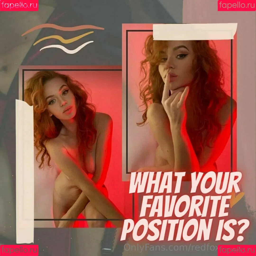 redfoxxxxx / redfoxxxxxxx Onlyfans Photo Gallery 