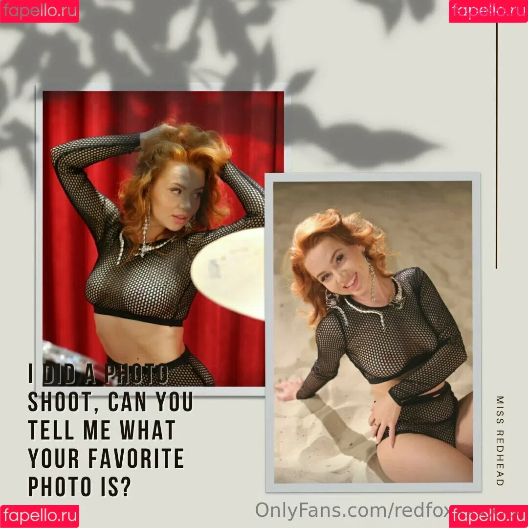 redfoxxxxx / redfoxxxxxxx Onlyfans Photo Gallery 
