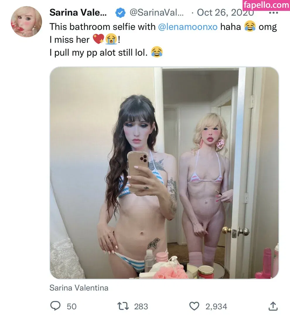 Sarina Valentina / https: / sarinavalentinaxo Onlyfans Photo Gallery 