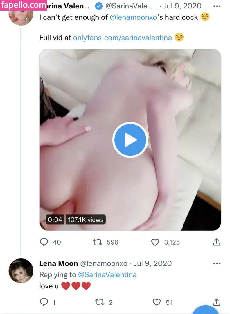 Sarina Valentina / https: / sarinavalentinaxo Onlyfans Photo Gallery 