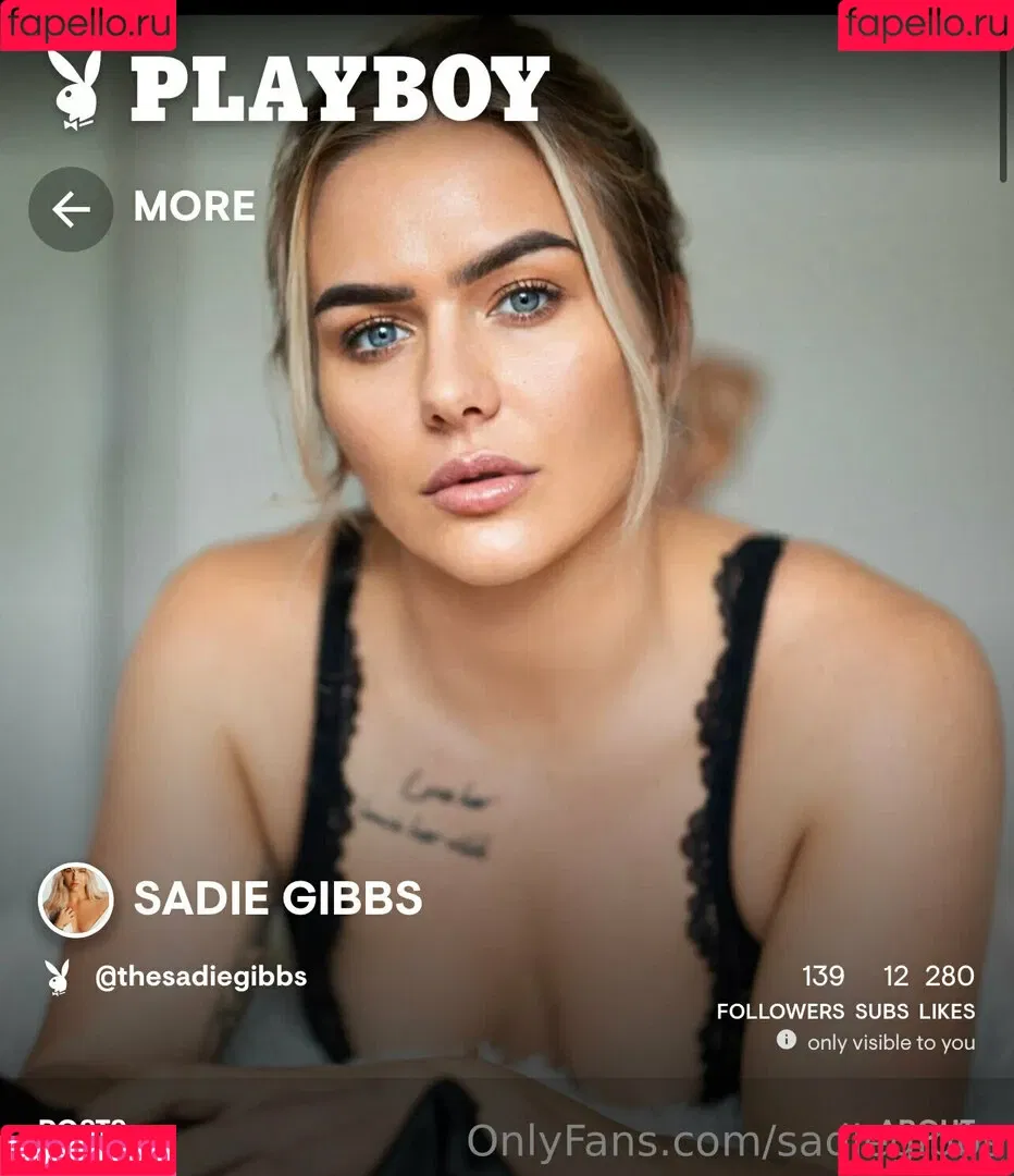 sadiegibbs / thesadiegibbs Onlyfans Photo Gallery 