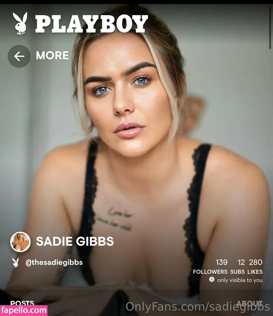 sadiegibbs / thesadiegibbs Onlyfans Photo Gallery 