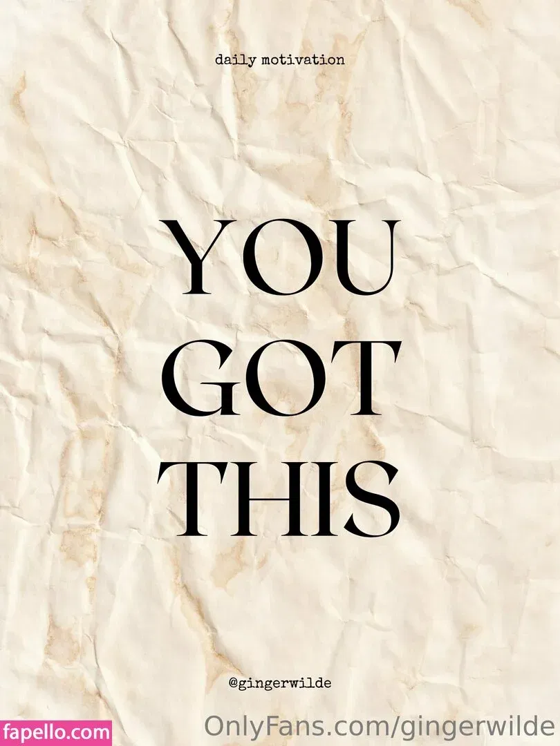 gingerwilde / gingerwildepage Onlyfans Photo Gallery 