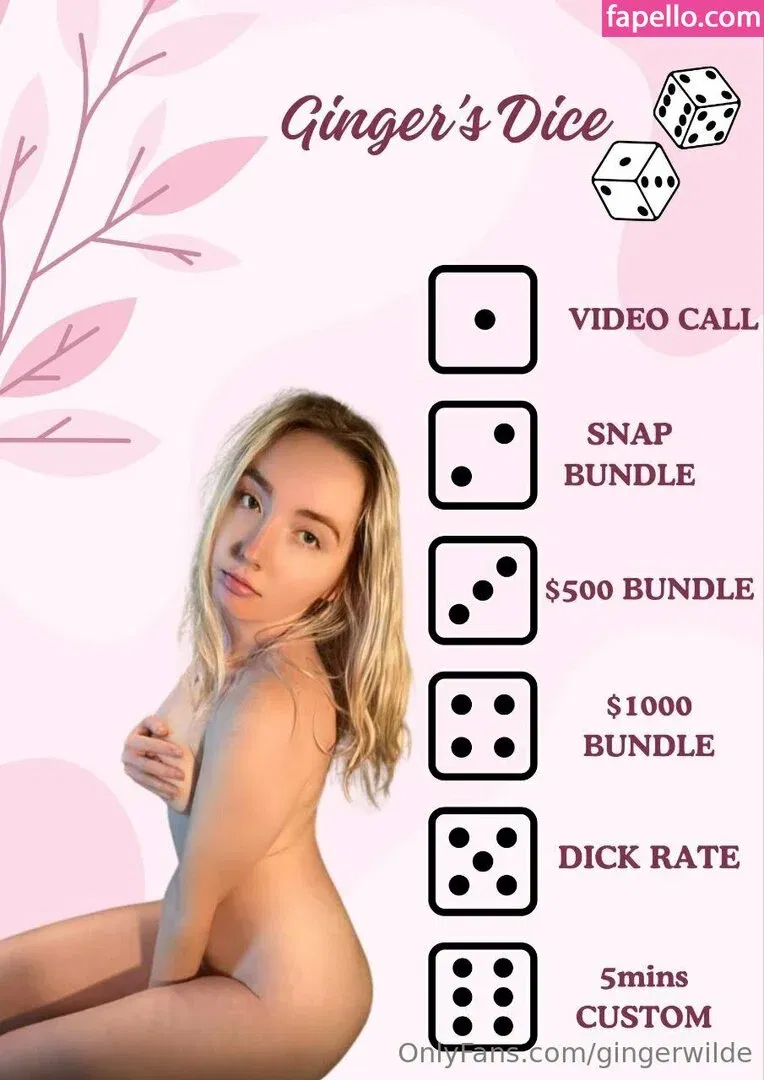 gingerwilde / gingerwildepage Onlyfans Photo Gallery 