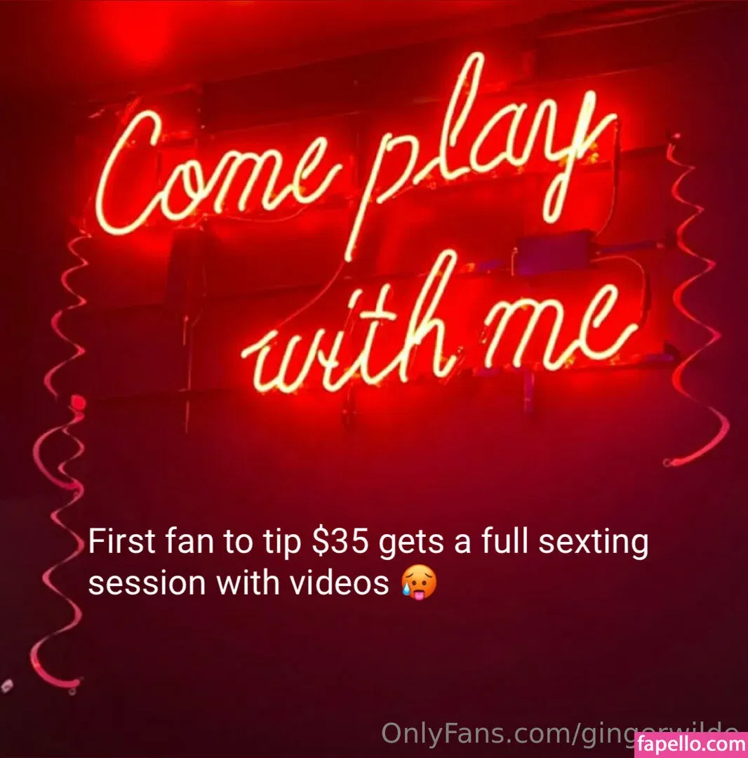 gingerwilde / gingerwildepage Onlyfans Photo Gallery 