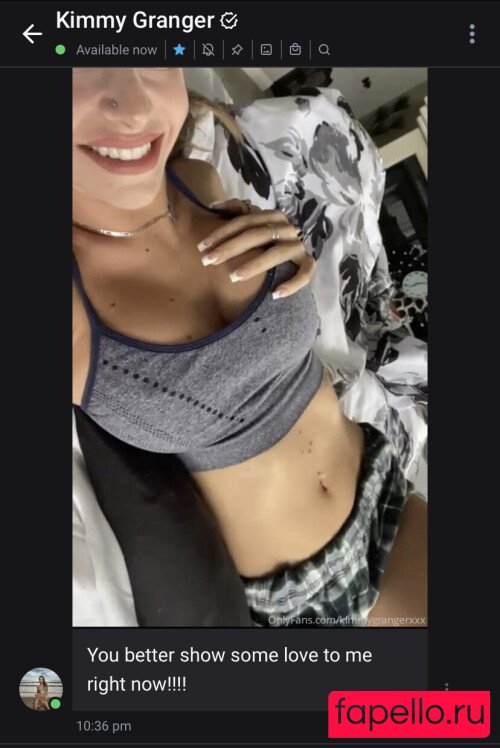 Kimmy Granger Nude Onlyfans Photo 4