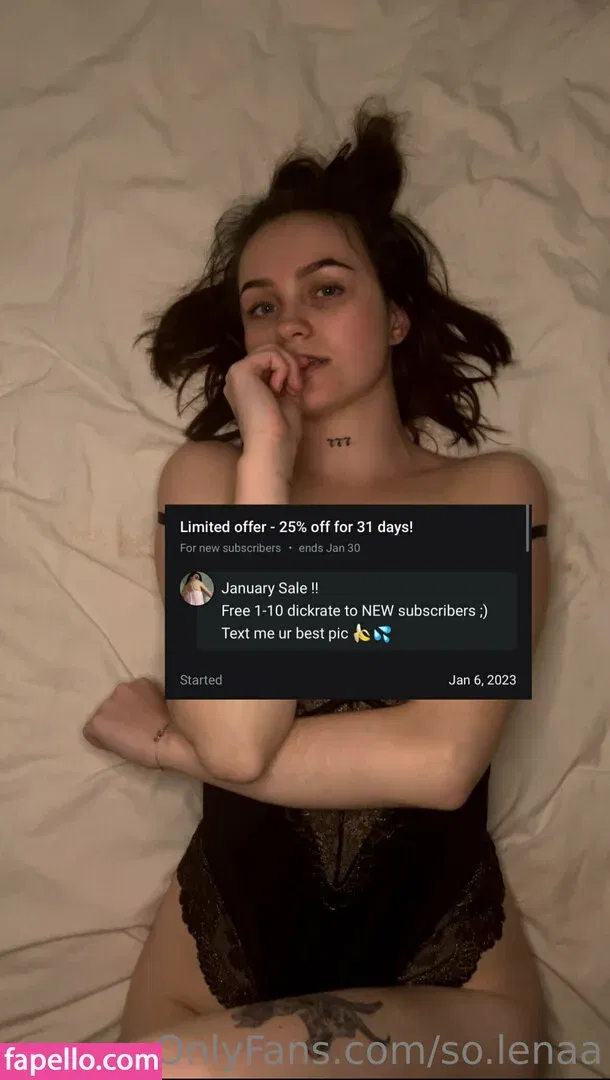 So__lena / so.lenaa Onlyfans Photo Gallery 