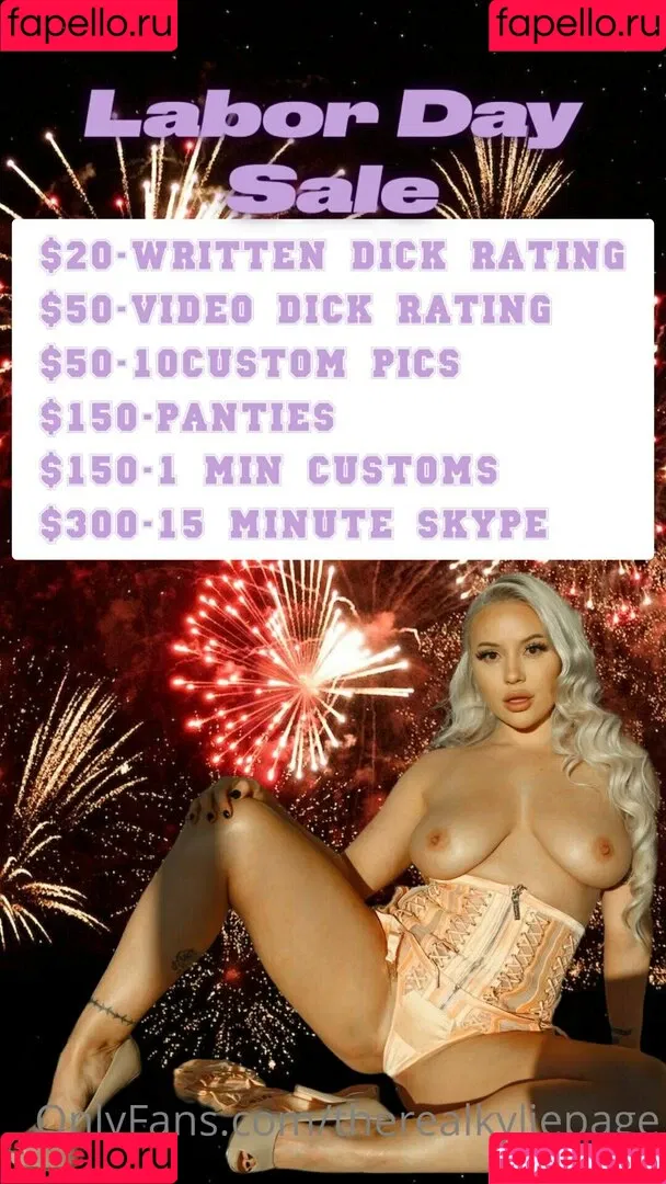 kyliepageofficial / therealkyliepage Onlyfans Photo Gallery 