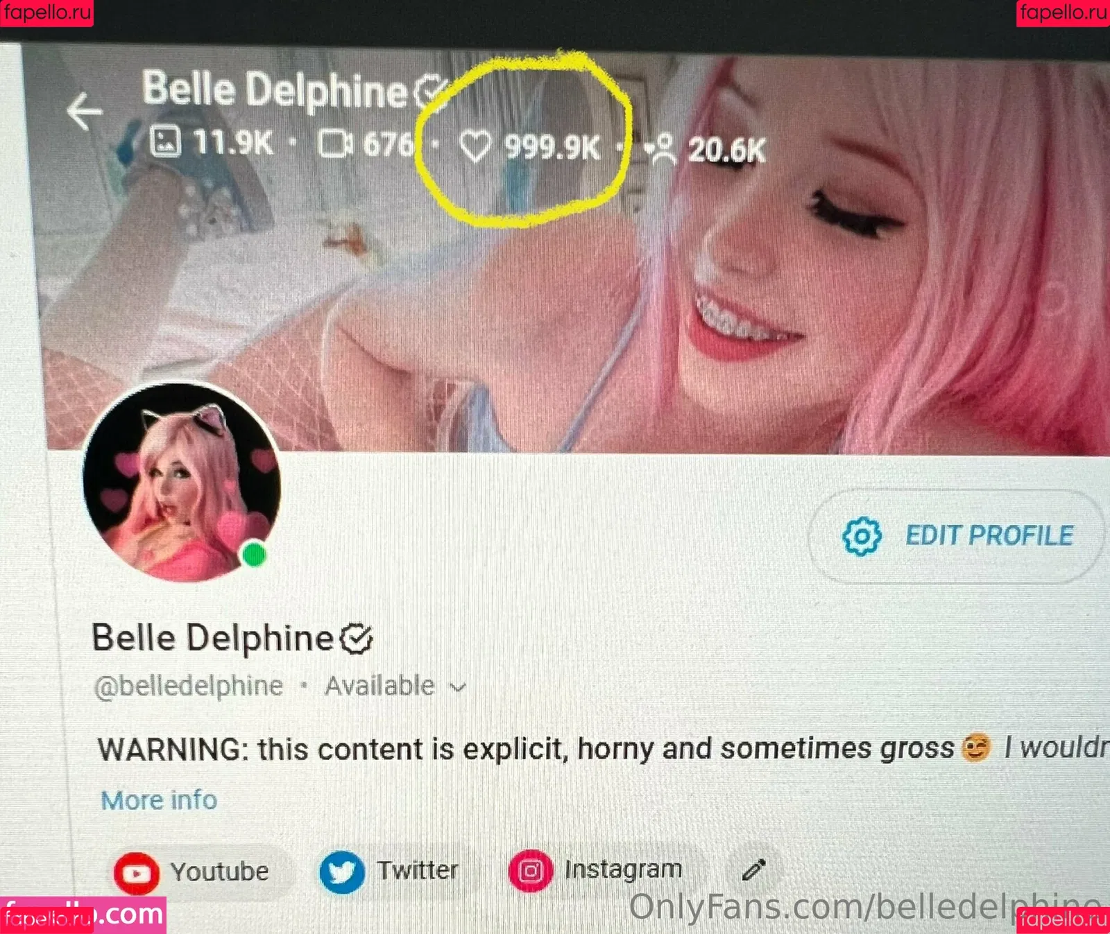 belle.delphine / belledelphine Onlyfans Photo Gallery 