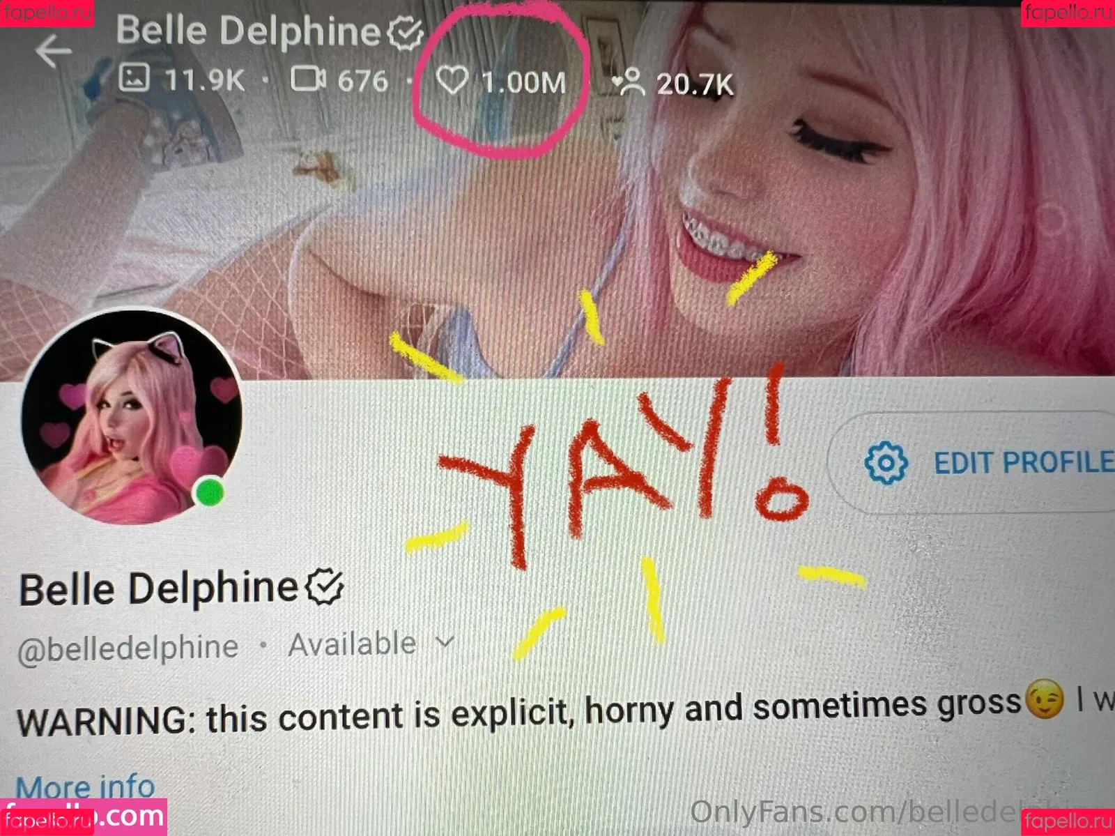 belle.delphine / belledelphine Onlyfans Photo Gallery 
