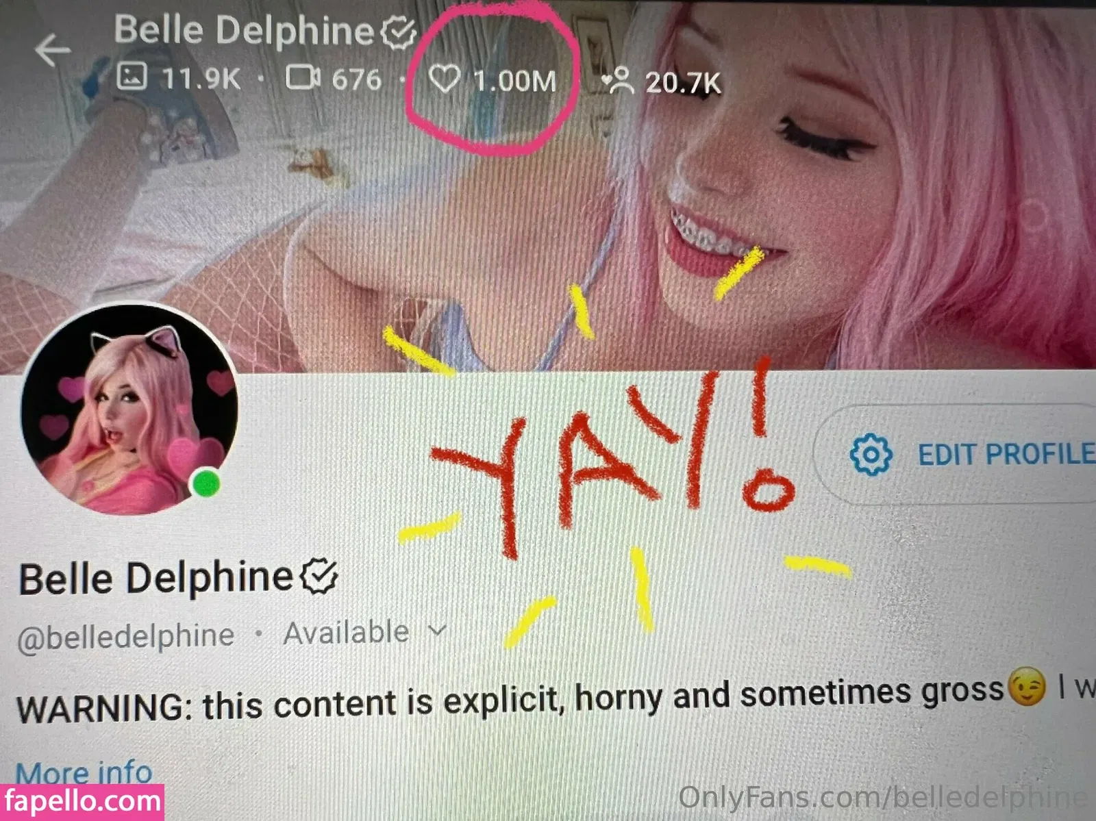 belle.delphine / belledelphine Onlyfans Photo Gallery 