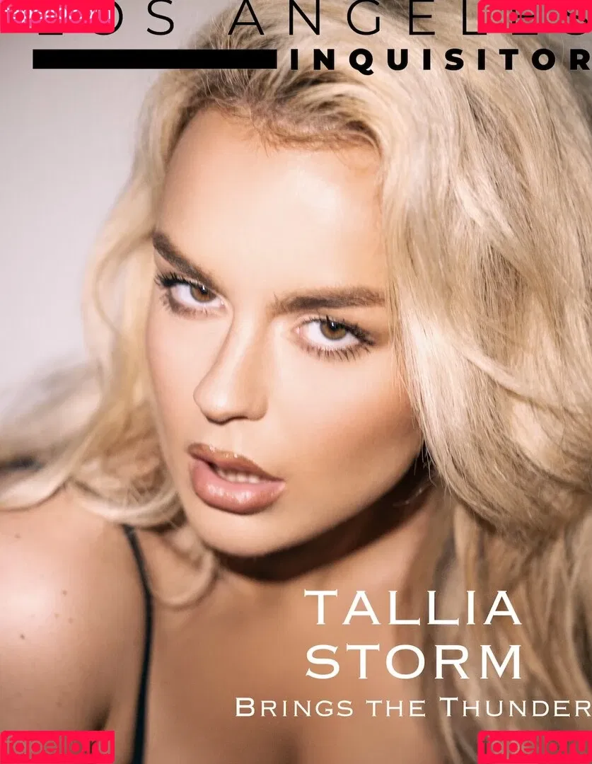 Tallia Storm / talliastorm Onlyfans Photo Gallery 