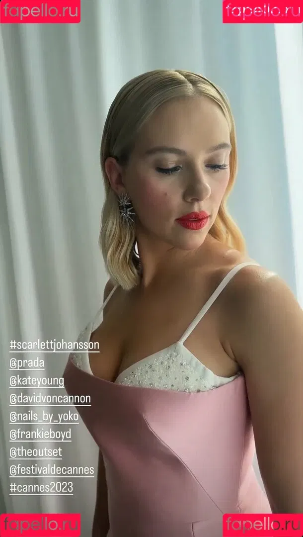 Scarlett Johansson / scarlettjohanson / scarlettjohanssonworld Onlyfans Photo Gallery 