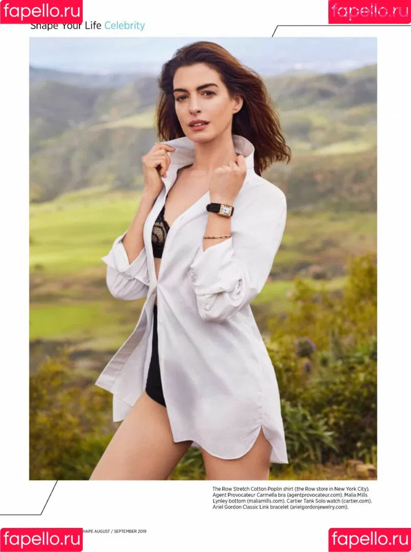 Anne Hathaway / ahathawaynews / annehathaway / heatherannie Onlyfans Photo Gallery 