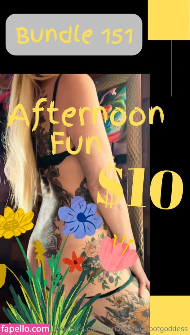harlowflowerfootgoddess / hippyharlow Onlyfans Photo Gallery 