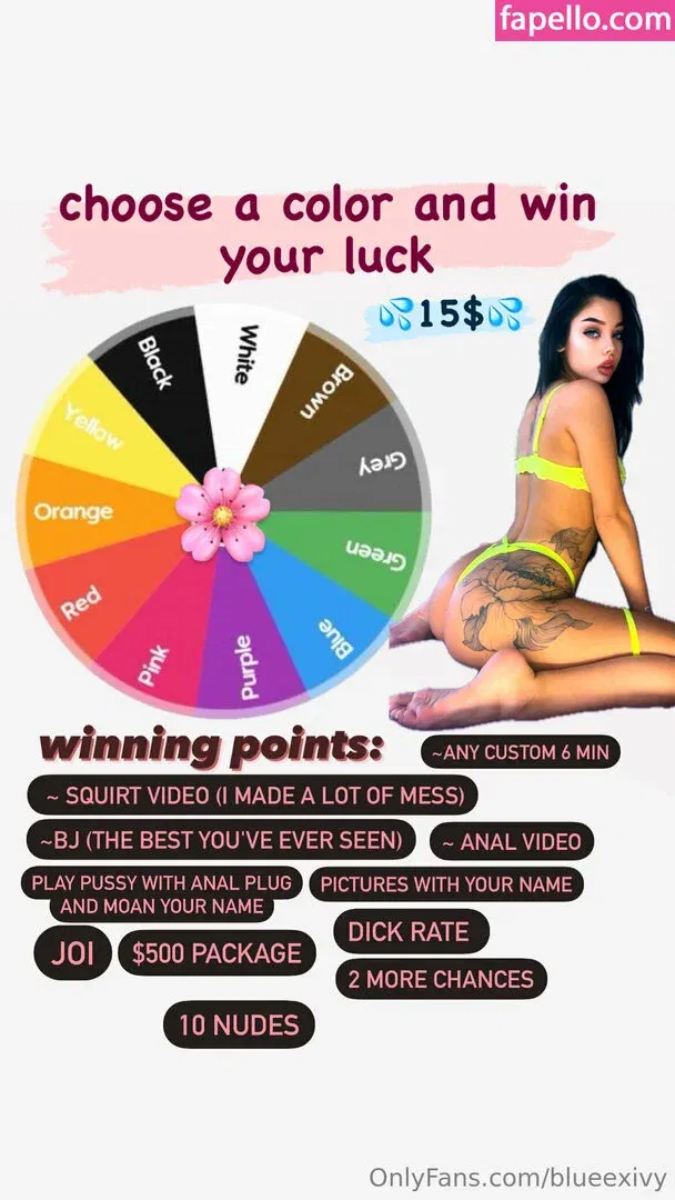 blueexivy / blueexivy_ Onlyfans Photo Gallery 