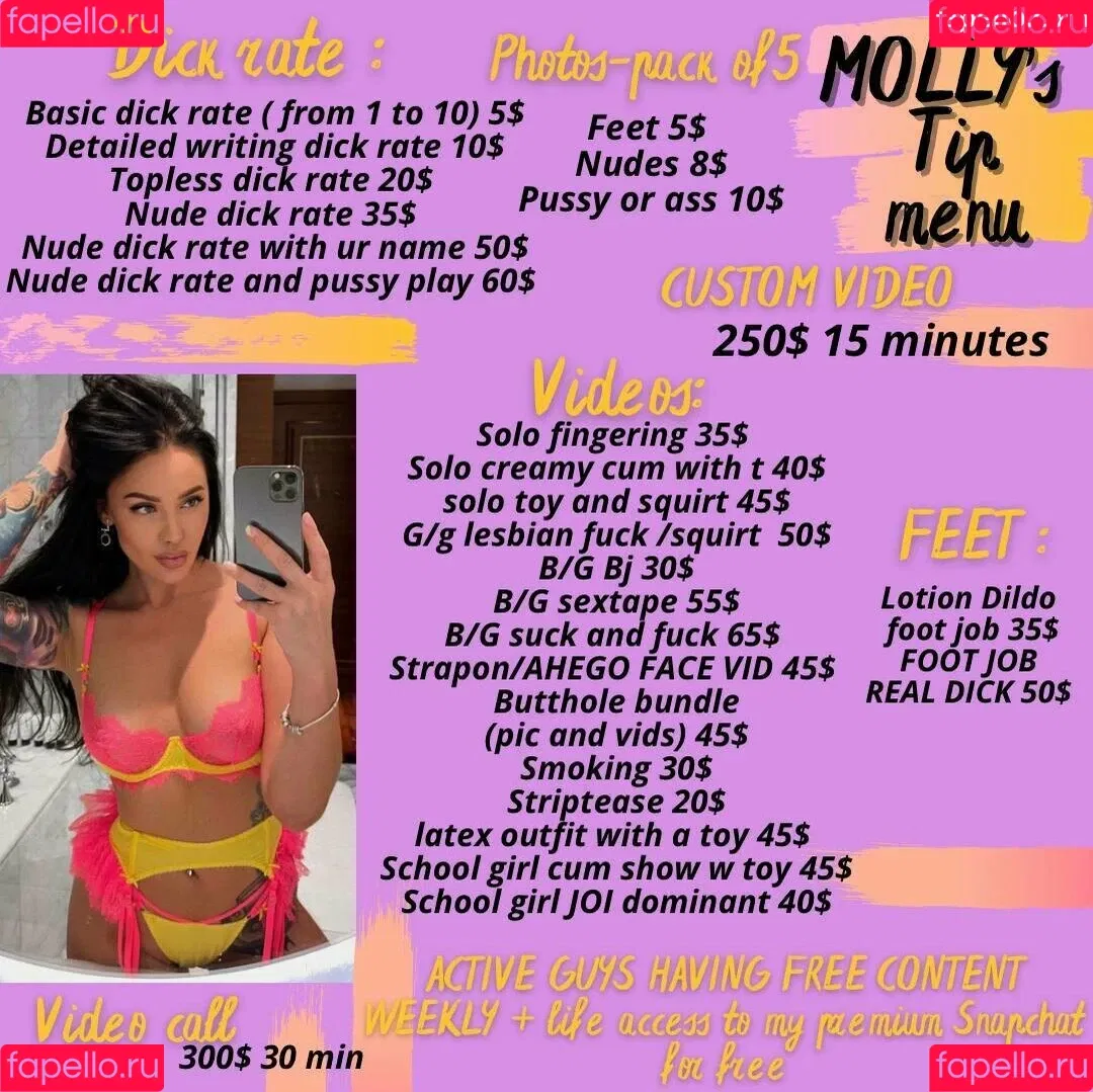 holylovesmolly / xmollyelise Onlyfans Photo Gallery 