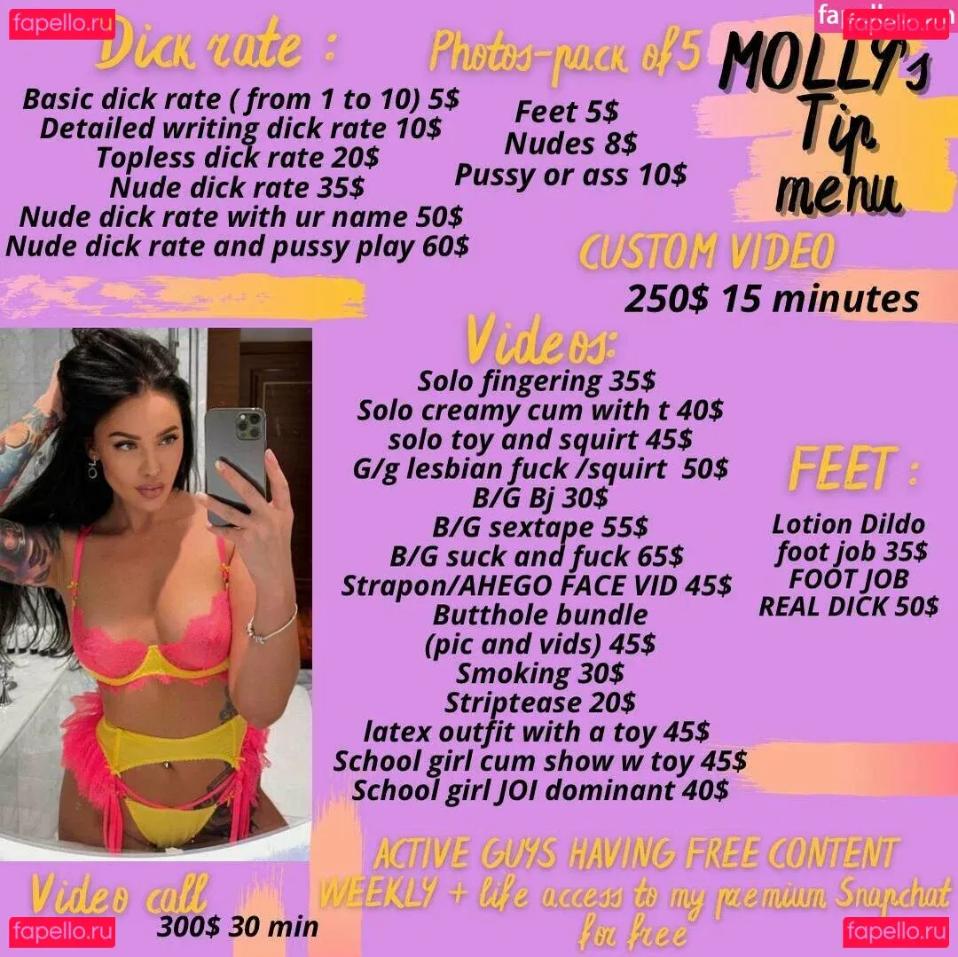 holylovesmolly / xmollyelise Onlyfans Photo Gallery 