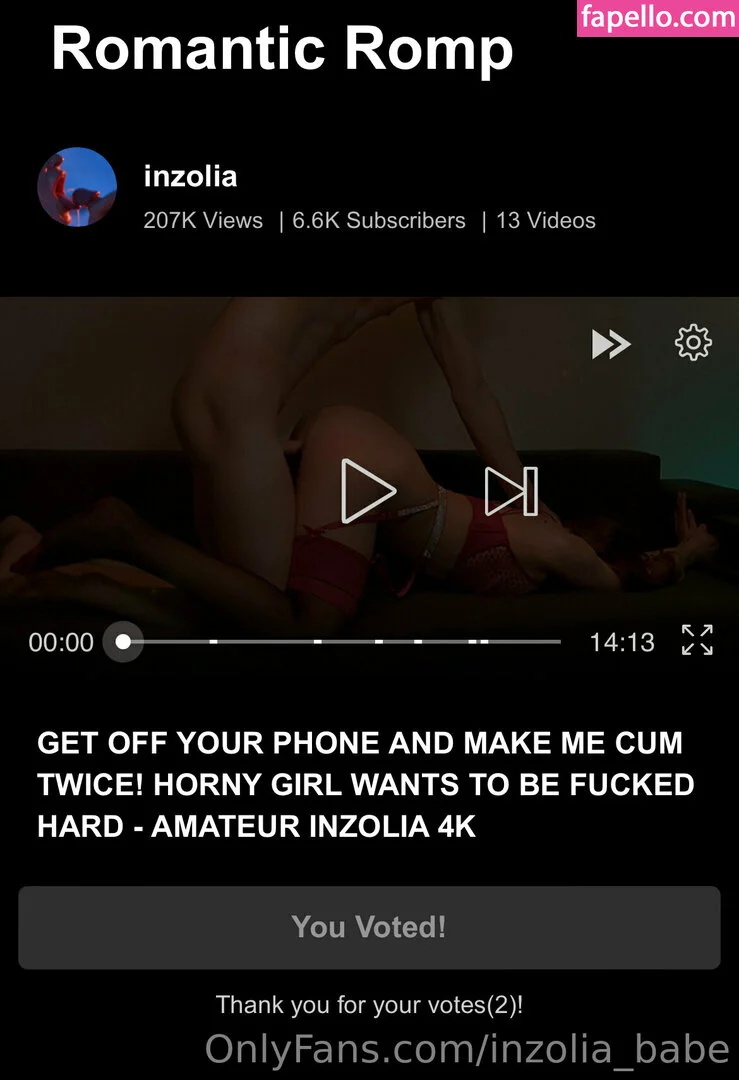 inzolia_babe / inzolia_official Onlyfans Photo Gallery 