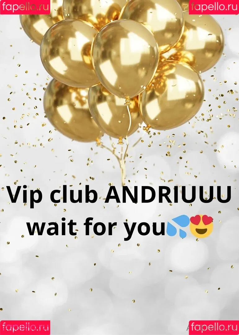 andriuuu91 / soyandriuuu91 Onlyfans Photo Gallery 