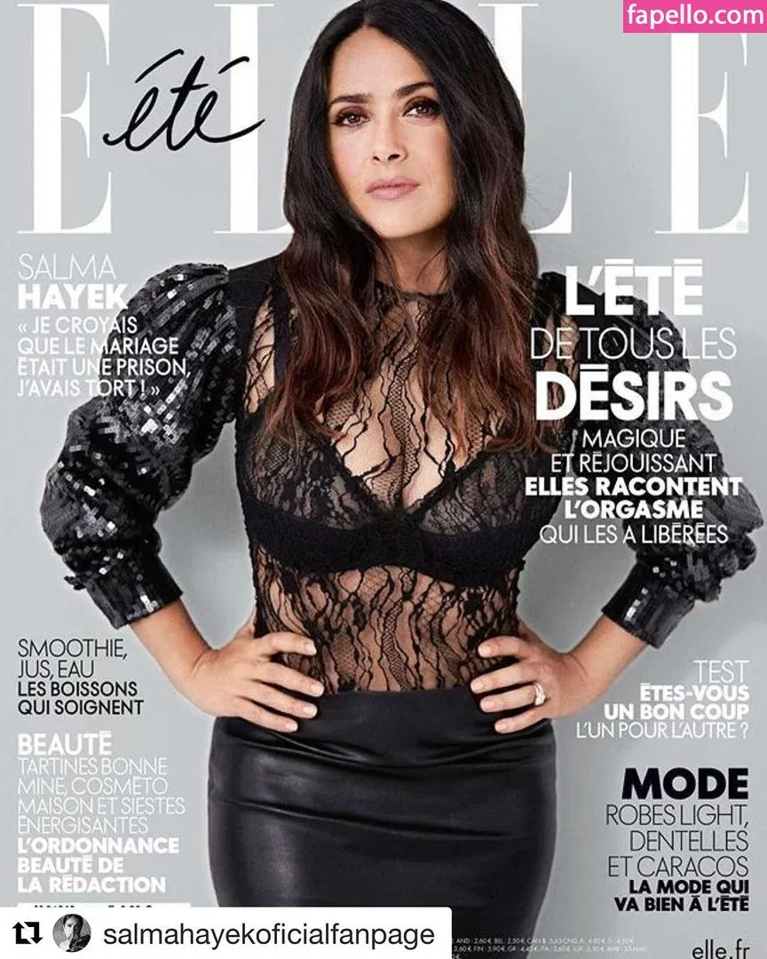 Salma Hayek / salmahayek Onlyfans Photo Gallery 