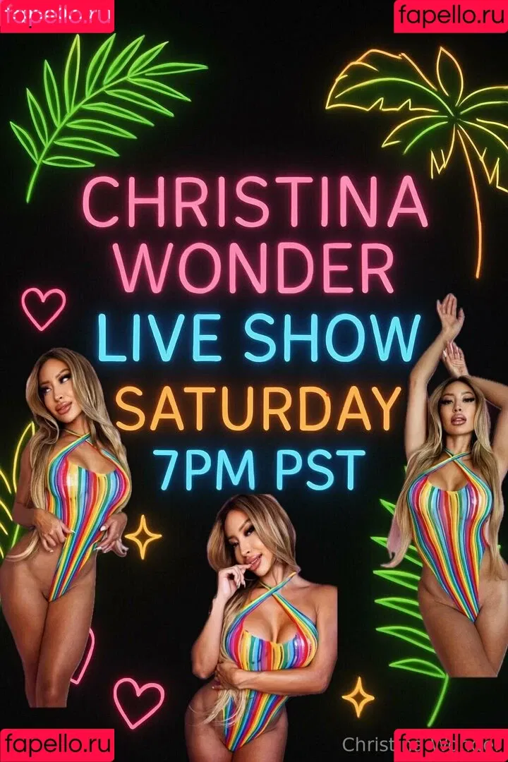 Christina Wonder / ficialrealjunglegirl / wonderwoman12 / wonderwomanddd / wonderwomanx69 Onlyfans Photo Gallery 